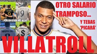 🤮OTRA CLEPTÓMANA TRAMPA DEL MADRID CON SALARIO DE MBAPPÉ🤬🎪TEBAS PICARÁ CON FAIRPLAY😱SON VILLATROLL🤡🤫 [upl. by Asenav]