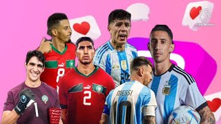 Morocco vs Argentina 21 full time [upl. by Yelruc]