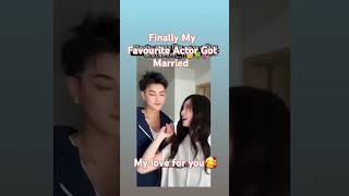 Finally My Favourite Actor Got Married 🫶✨ Huang Zitao  Xu Yiyang 🫶💓 [upl. by Ambrose]