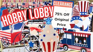 ALL NEW HOBBY LOBBY SUMMER DECOR amp STORE WIDE CLEARANCE SALE UP TO 75 OFF [upl. by Nerradal]