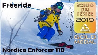 Nordica Enforcer 110  NeveItalia SkiTest 20182019 [upl. by Eiruam709]