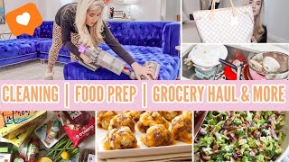 🍁🧺CLEAN WITH ME  FOOD PREPGROCERY HAUL CLEANING MOTIVATION  AMAZON HAUL  Love Meg 20 [upl. by Kucik67]