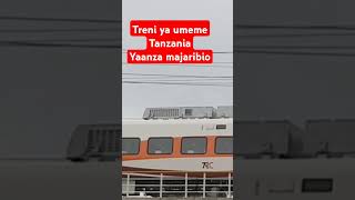 treni ya umeme tanzania yaanza majaribio ya safari za dodoma Dar [upl. by Ru]