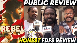 Rebel Public Review  Rebel Review  GV Prakash  Mamitha Baiju [upl. by Atoiganap]