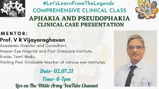 Aphakia and Pseudophakia  Clinical Case Presentation [upl. by Drofyar]