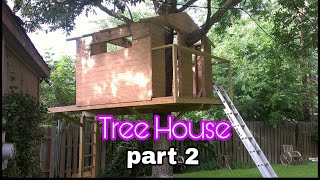 Tree house project 2 [upl. by Annora274]