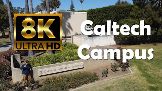 California Institute of Technology  Caltech  8K Campus Drone Tour [upl. by Haimarej]