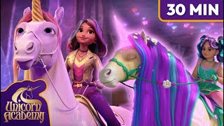 The MOST MAGICAL MOMENTS from Unicorn Academy 🪄🦄  Cartoons for Kids [upl. by Kcirdaed447]