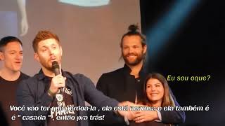 O jeitinho Genevieve Padalecki funny moments Reposting [upl. by Holder]