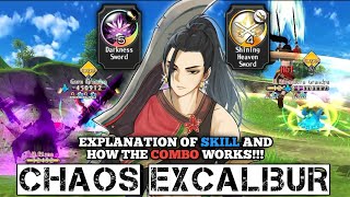 Chaos Xcalibur Skill and Combo Job Explanation  Alchemia Story [upl. by Denoting]