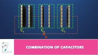 COMBINATION OF CAPACITORS PHYSICS CLASS 12 [upl. by Notgnihsaw]