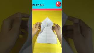 DIY paper jet boomerang plane  How to make boomerang plane shorts shortsfeed diy [upl. by Flanigan]