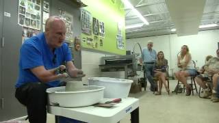 Blind Double Amputee Vietnam Veteran Finds Purpose In Pottery [upl. by Cleres]