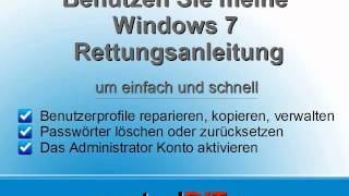 Windows 7 Benutzerprofile reparieren [upl. by Korns]