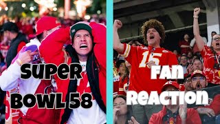 Super Bowl 58 Last Plays amp Fan Reactions [upl. by Dugas799]