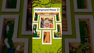 Minecraft Ultimate Underground House 🏠 minecraft [upl. by Yerhpmuh577]