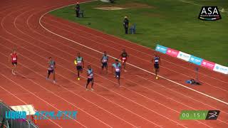 Anaso Jobodwana and Munyai takes 1 and 2 in the Men 200m [upl. by Nivled411]