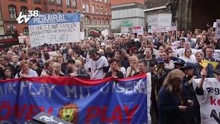 Demo der SpiehallenMitarbeiterinnen in Hannover [upl. by Haisej]