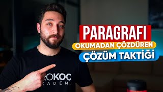 10 SANİYEDE Paragraf Sorusu Çözdüren Taktiğim  25 DAKİKADA TÜRKÇEYİ FULLE [upl. by Mansfield211]