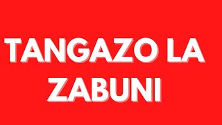 TANGAZO LA ZABUNI 2021TAAZO LA ZABUNI CONSULTANCYIST TAMISEMI AJIRA [upl. by Ecinue435]