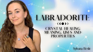 LABRADORITE 🦋 Crystal Healing Meaning Uses and Properties Zodiac signs Chakra healing… [upl. by Kee]