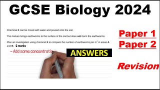 GCSE Biology Paper 1 and Paper 2 Revision Grade 9 here we come [upl. by Camala237]