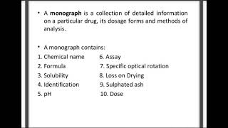 Monograph [upl. by Lusar]