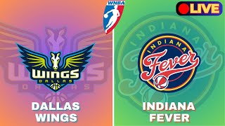 Basketball Live Score Indiana Fever Vs Dallas Wings  WNBA Live Match Sept 16 2024 [upl. by Hamlani]