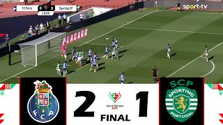 FC Porto vs Sporting CP 21  Taça de Portugal Final 202324  Match Highlights [upl. by Gnen]