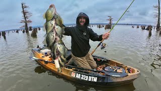 This Stump Field Was LOADED with GIANT SLABS  CATCH and COOK Southern Style Jigs amp Bobbers [upl. by Koss350]