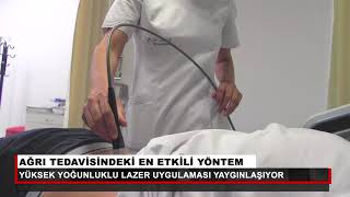 Bel ağrılarında yüksek yoğunluklu lazer  Hilterapi  tedavisi [upl. by Latsirc]