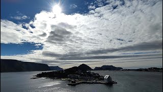 4K AIDAperla Meine Kreuzfahrt in Norwegens Fjorde  wunderschönes Auslaufen in Ålesund 24062024 [upl. by Nylhtiak566]