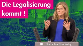 Die CannabisLegalisierung kommt 2024  FDP Rede im Bundestag [upl. by Assilev]