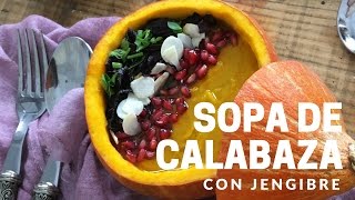 CREMA de calabaza zanahoria y patata ¡Una receta suave ligera y saludable  Cocina Abierta [upl. by Harobed]