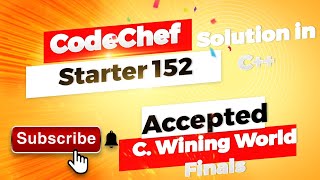 CodeChef starter 152 problem C solution in c [upl. by Gracye]