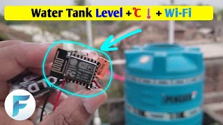 The ULTIMATE water tank sensor 0 to 100 Continuous range  Temperature  WiFi [upl. by Ayekehs]