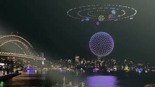 Spectacular Sydney Drone Show  Vivid Sydney 2023 Full Show in 2 Minutes [upl. by Mulcahy]