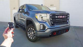 2019 GMC Sierra AT4 Crew Cab Start Up Walkaround Test Drive and Review [upl. by Goraud]