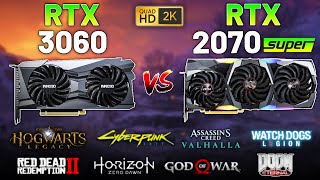 RTX 3060 vs RTX 2070 Super The Battle for 1440p Dominance in 2023 [upl. by Nosirrag]