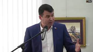 Vasile Costiuc despre războiul hibrid la conferința științifică 27 februarie 2024 [upl. by Nahtam]