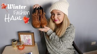 My Winter Fashion Haul [upl. by Eeuqram]