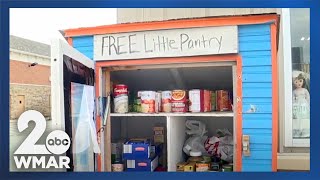 Free Little Pantry helps those in need in Aberdeen [upl. by Leilah]