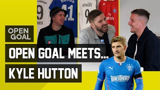 KYLE HUTTON  Open Goal Meets Former Rangers Midfielder To Discuss Career at Ibrox [upl. by Notsua]