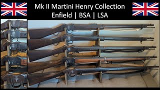 Mk II Martini Henry Collection  Enfield  BSA  LSA [upl. by Alyac]