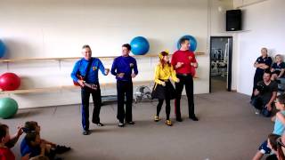 The Wiggles Perform a Song About Michael AhMazing [upl. by Aerdied617]