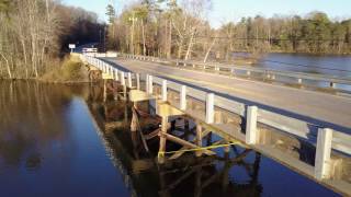 Old Millpond Lake Bridge  Granite Falls NC [upl. by Stagg]