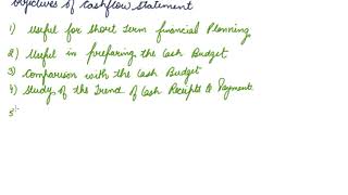 Cashflow Definition amp Objectives  Class 12 Accountancy Cash Flow Statement [upl. by Anoved893]