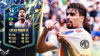 This Card is Phenomenal 🤯 94 TOTS Lucas Paquetá Player Review FIFA 22 Ultimate Team [upl. by Oniluap]