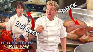 Every Series 10 Elimination on Hells Kitchen [upl. by Nerti250]