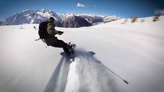 SESTRIERE SNOWBOARD FREERIDE  2024 03 11  WE ARE PLP  Sises Bessen [upl. by Foster]